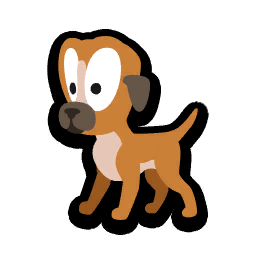 Giant Eyes Dog